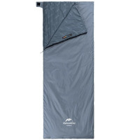 Спальний мішок Naturehike Ultralight LW180 NH21MSD09, p-р XL, Right Zip, Grey-Blue (6927595777978-R)