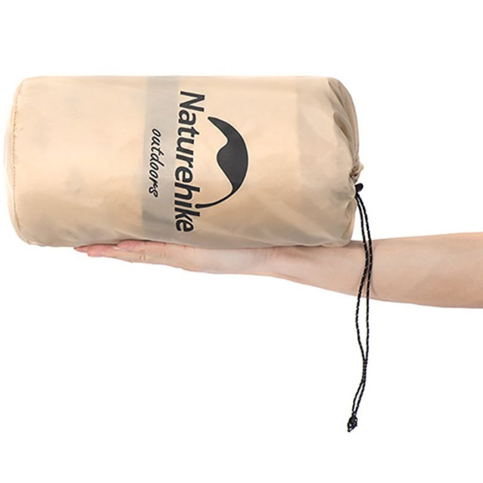 Самонадувний килимок Naturehike NH15Q002-D, 25 mm, Beige (6927595782576)