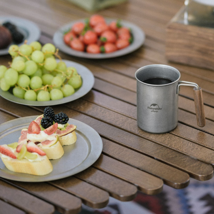 Тарілка плоска Naturehike NH21SJ001, steel (6927595784631)