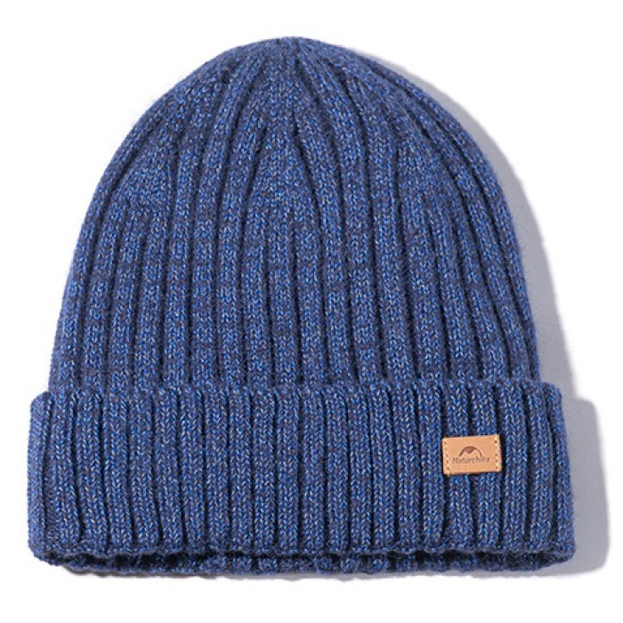 Шапка з підворотом Naturehike NH21FS552 Blue (6927595786529)