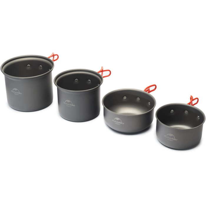 Набір посуду Naturehike NH15T401-G, aluminium (6927595787212)