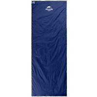 Спальний мішок Naturehike LW180 NH21MSD04, (15°C), p-p XL, Left Zip, Dark Blue (6927595788172-L)