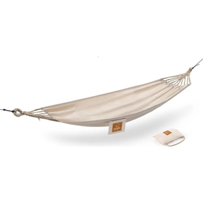Гамак двомісний без перекидання Naturehike NH21DC000 Beige (6927595789896)