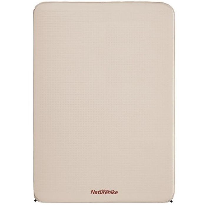 Самонадувний килимок Naturehike NH20DZ002, 60 mm, Beige (6927595795255)