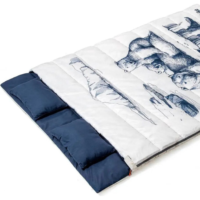 Спальний мішок Naturehike NH21MSD06 Blue (6927595795323)