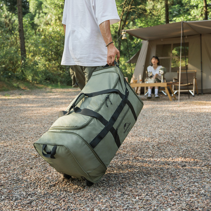 Сумка-баул Naturehike NH21LX003, 88L, Green (6927595795774)