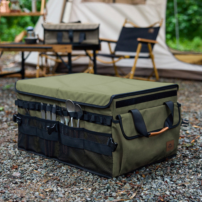 Складаний контейнер тканинний Naturehike NH21SNX04, 60 L, Green (6927595798041)