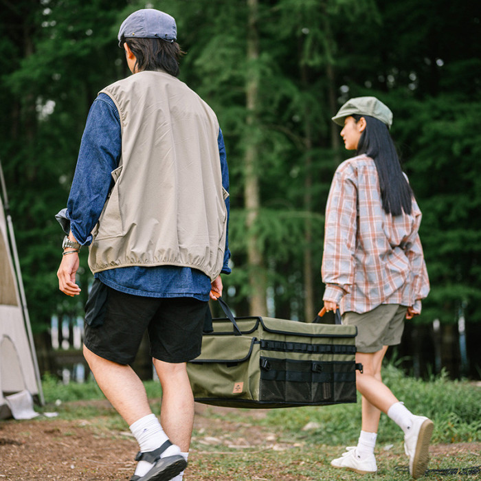Складаний контейнер тканинний Naturehike NH21SNX04, 60 L, Green (6927595798041)