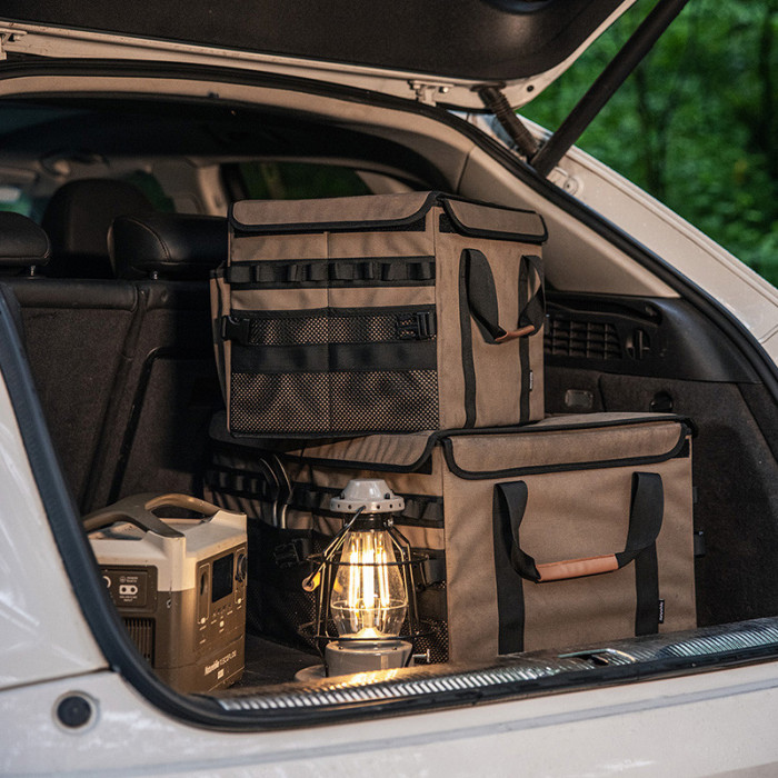 Складаний контейнер тканинний Naturehike NH21SNX04, 60 L, Brown (6927595798058)