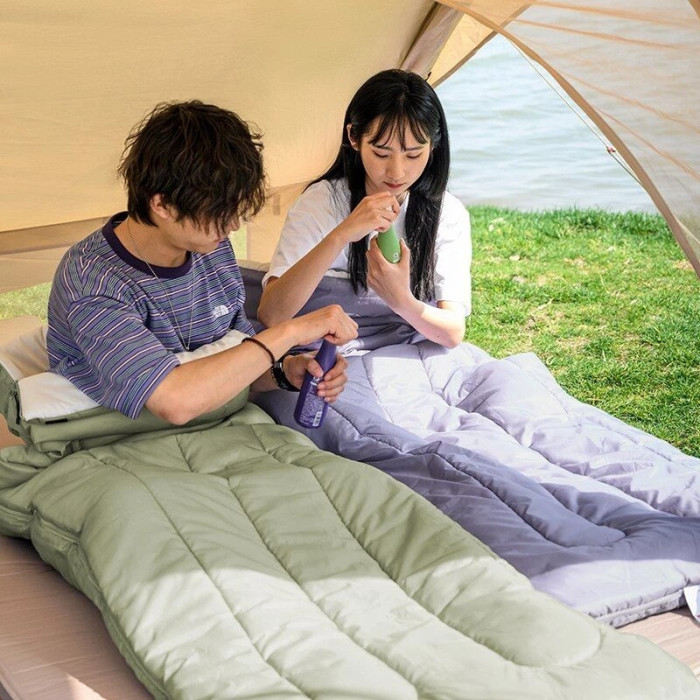 Спальний мішок Naturehike H150 NH19S015-D, p-р L, Violet (6927595798706)