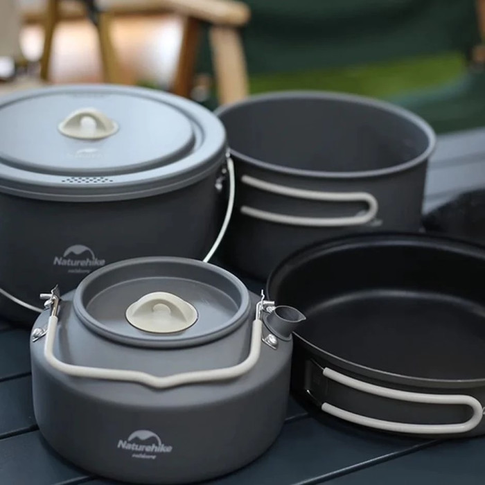 Набор посуды Naturehike CNH22CJ002, aluminium (6927595799406)