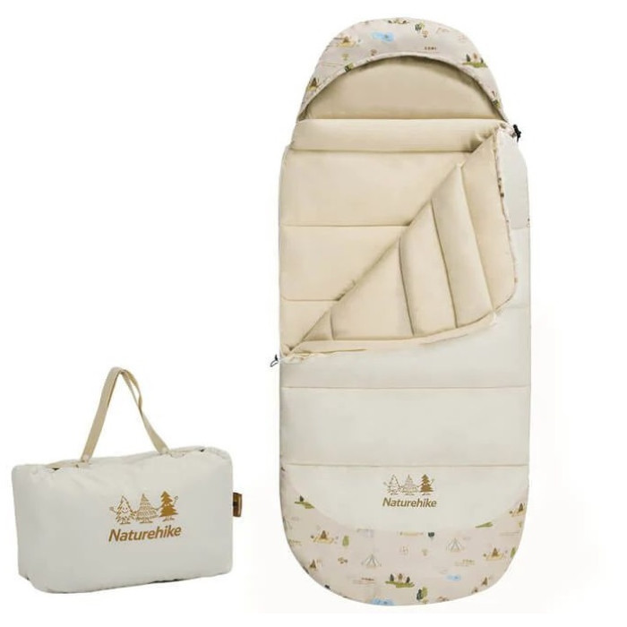 Спальний мішок дитячий Naturehike B180 CNH22SD001 Beige (6927595799611)