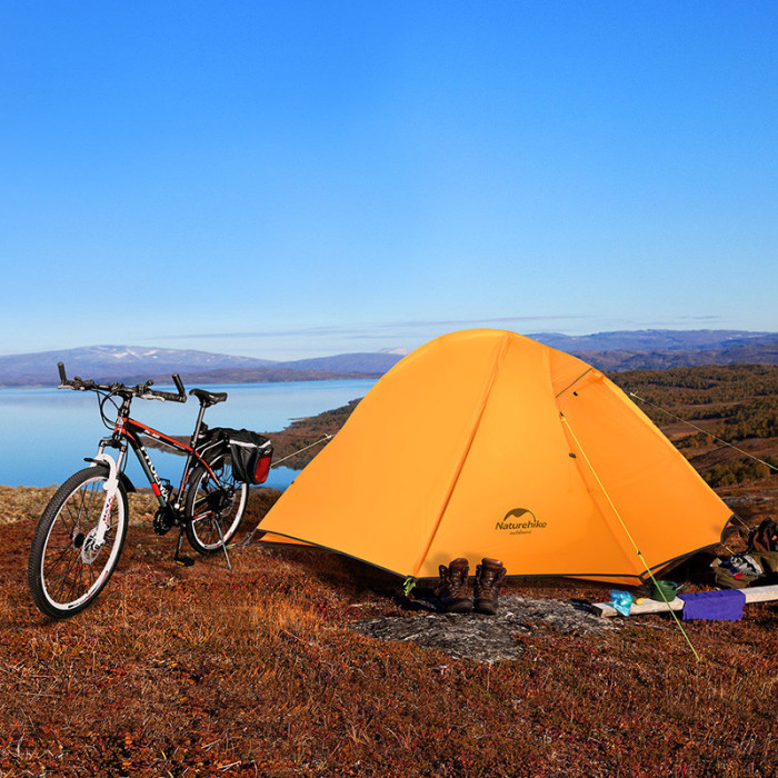 Намет Naturehike Cycling 1 NH18A095-D, 210T, Orange (6975641886495)