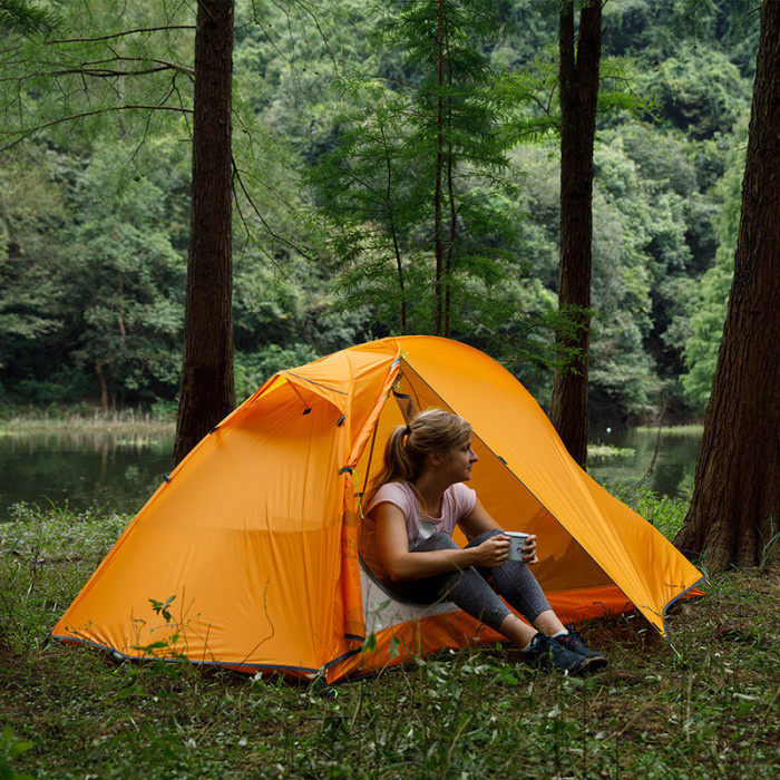 Намет Naturehike Cycling 1 NH18A095-D, 210T, Orange (6975641886495)