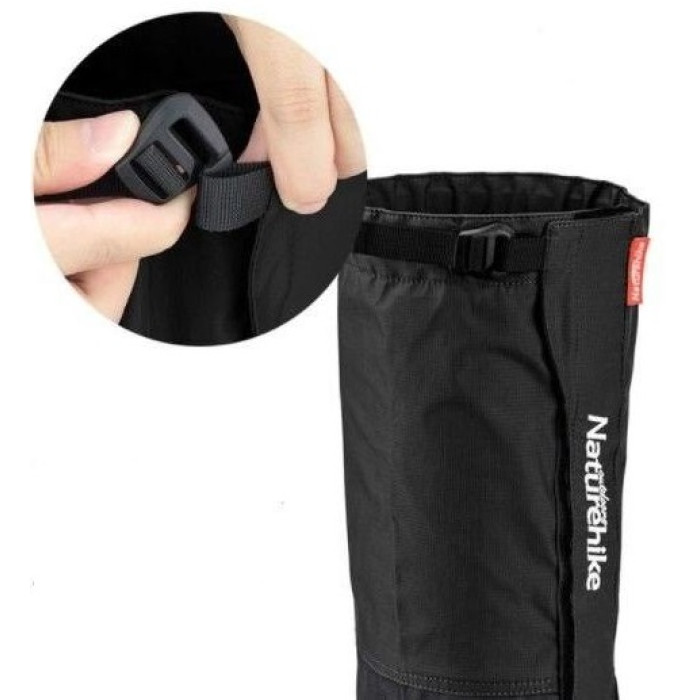 Захисні водонепроникні бахіли Naturehike NH20HJ011, Black (6975641886518)