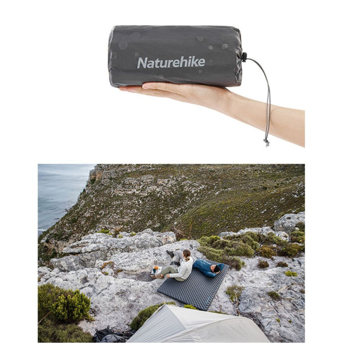 Надувной коврик Naturehike CNH22DZ018, 183 cm, Green (6975641888611)