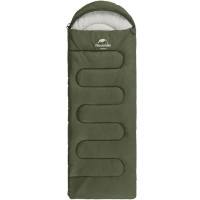 Спальний мішок Naturehike Y150L NH21MSD08, (11°C), Left Zip, Green (6975641888758)