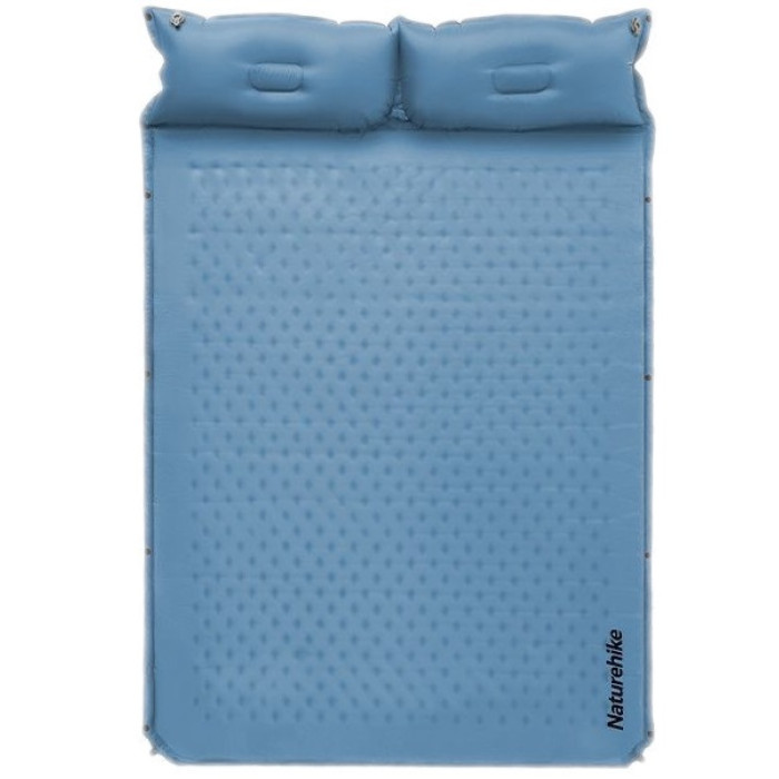 Самонадувний килимок Naturehike CNH22DZ013, 3 cm, Blue (6975641889557)