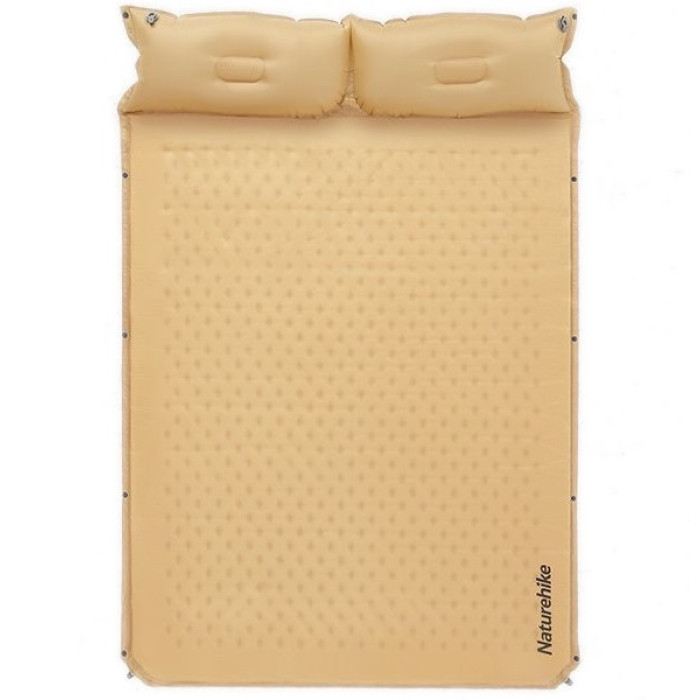 Самонадувний килимок Naturehike CNH22DZ013, 3 cm, Yellow (6975641889601)