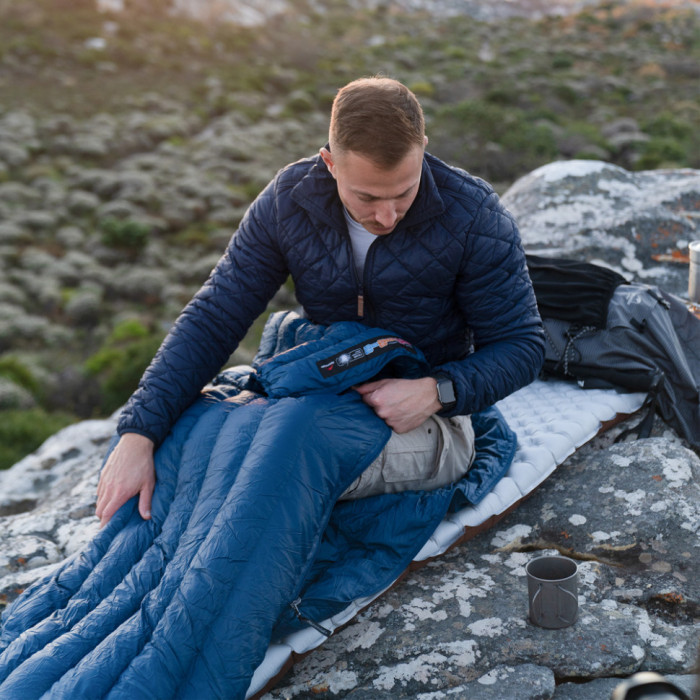Спальний мішок Naturehike CWM295 CNK2300SD013, Dark Blue (6976023920899)