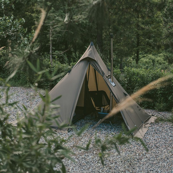 Намет Naturehike Pyramid CNK2300ZP025, Brown (6976023922534)