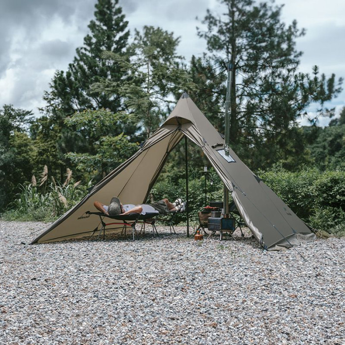 Намет Naturehike Pyramid CNK2300ZP025, Brown (6976023922534)