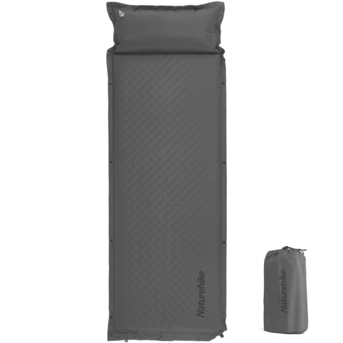 Самонадувний килимок Naturehike CNK2300DZ014, 60 mm, Graphite (6976507663953)