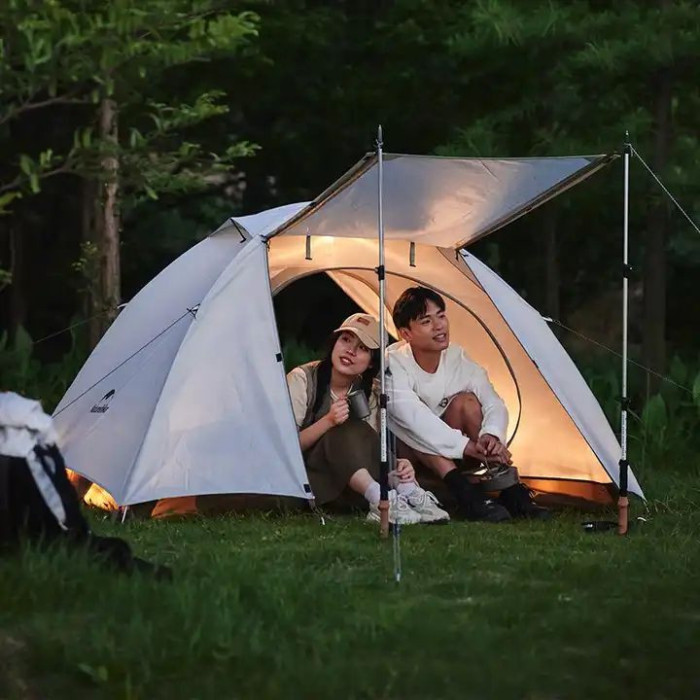 Палатка Naturehike Сloud River 3 CNK2300ZP024, White (6976023923708)