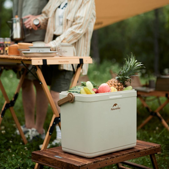 Туристический холодильник Naturehike CNK2300BS011, 13L, Beige (6976023925672)
