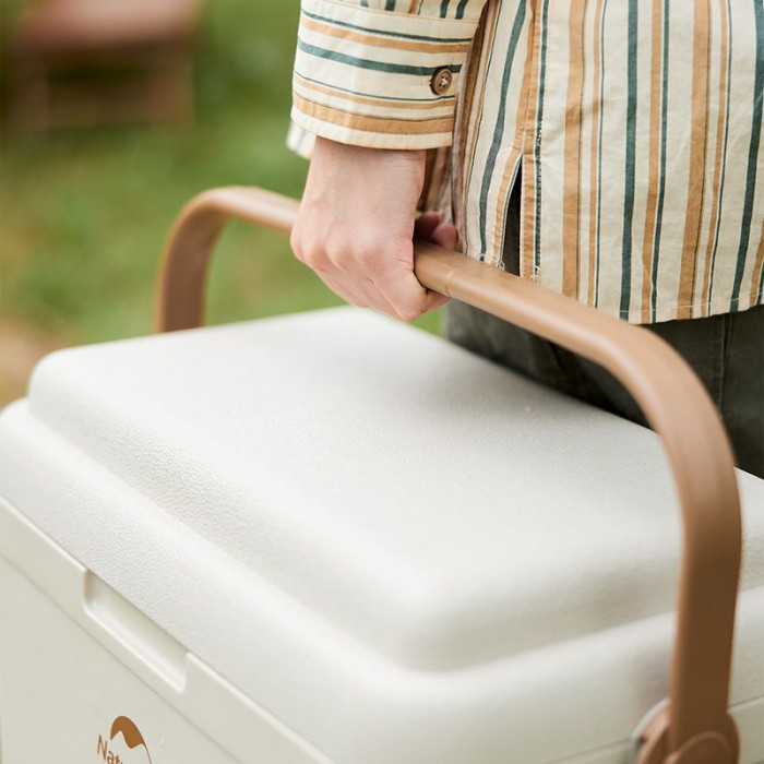 Туристический холодильник Naturehike CNK2300BS011, 13L, Beige (6976023925672)
