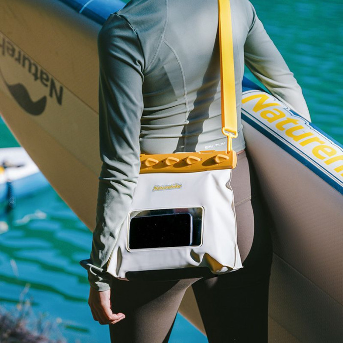 Сумка водонепроникна Naturehike CNK2300BS016, 5.6L, Yellow (6976023924934)