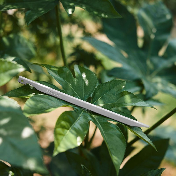 Кілки алюмінієві (8 шт) Naturehike CNK2300ZP016, 20 cm, Silver (6976023925030)