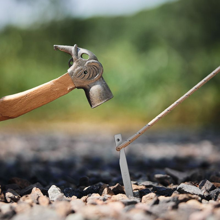 Кілки алюмінієві (8 шт) Naturehike CNK2300ZP016, 20 cm, Silver (6976023925030)