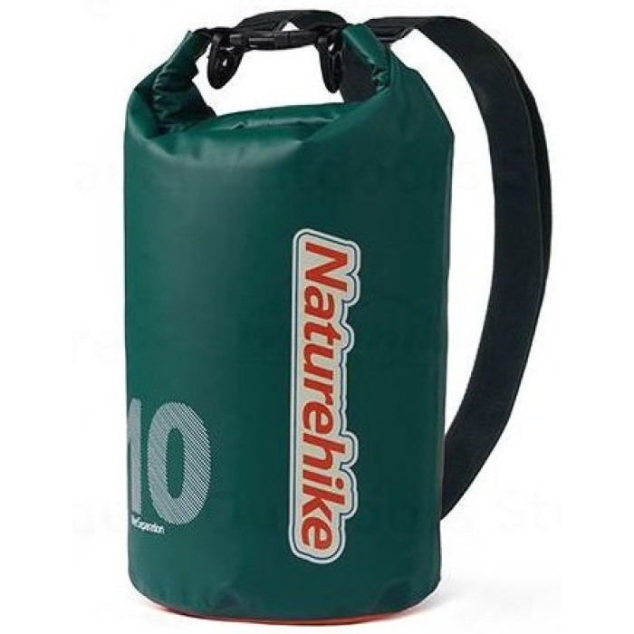 Рюкзак водонепроникний Naturehike CNK2300BS017, 10L, Dark Green (6976023925306)