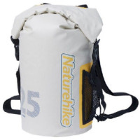 Рюкзак водонепроникний Naturehike CNK2300BS017, 25L, White (6976023925344)