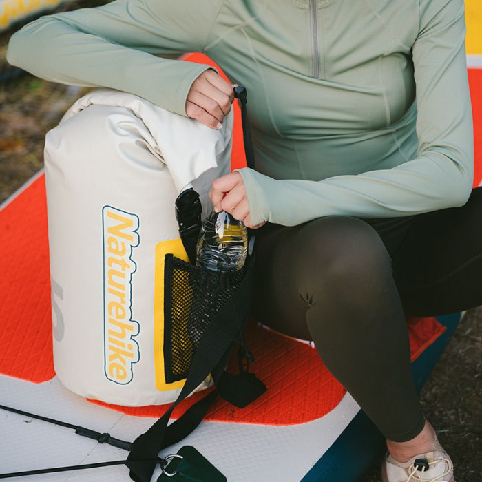 Рюкзак водонепроникний Naturehike CNK2300BS017, 25L, White (6976023925344)
