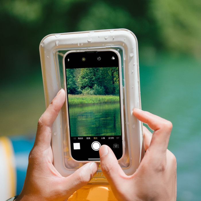Чехол водонепроницаемый для телефона Naturehike CNK2300BS015, Grey (6975641889021)