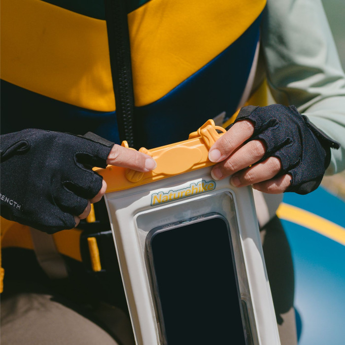 Чехол водонепроницаемый для телефона Naturehike CNK2300BS015, Grey (6975641889021)