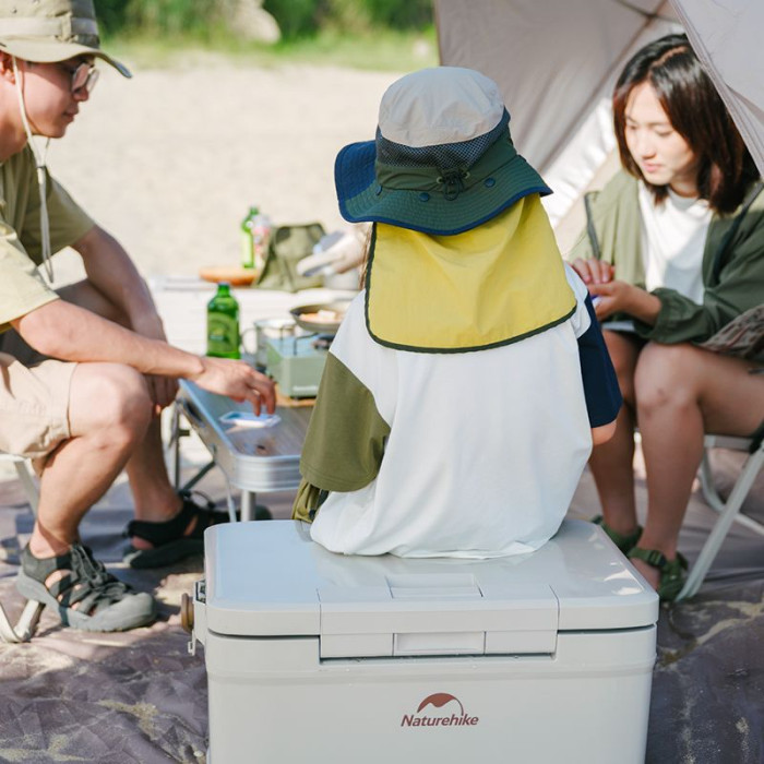 Туристичний холодильник до 36 годин Naturehike CNK2300BS012, 22L, Beige (6976023925634)