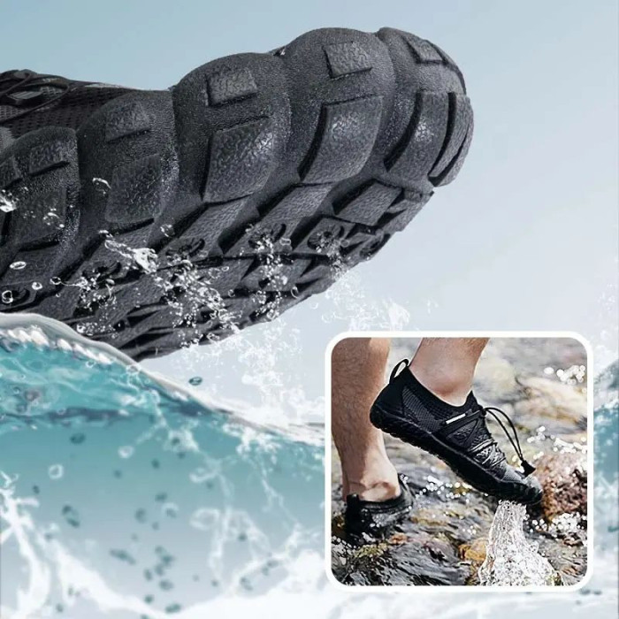 Швидковисихаючі сітчасті черевики Naturehike CYY2321IA010, розмір 41-42, сірі (6976023926204)