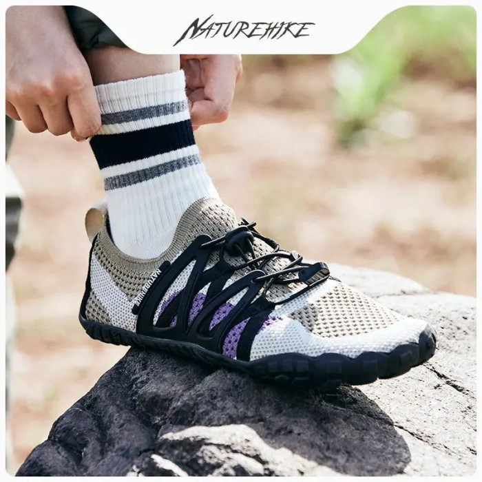Швидковисихаючі сітчасті черевики Naturehike CYY2321IA010, розмір 41-42, сірі (6976023926204)