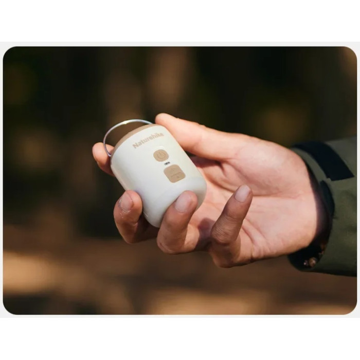 Мини насос - ночник - вентилятор Naturehike CNK2300DQ022, Beige (6976507665971)