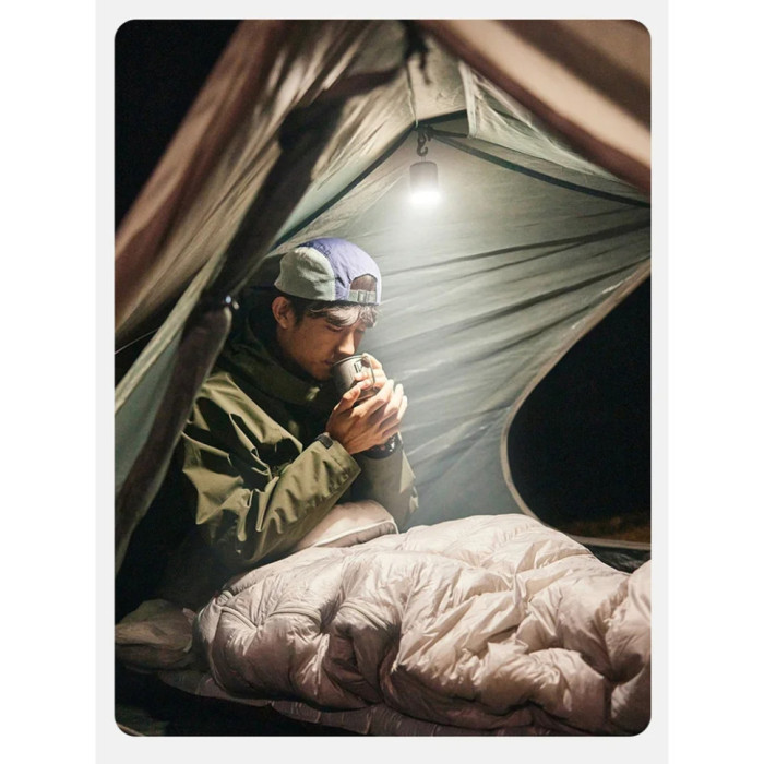 Мини насос - ночник - вентилятор Naturehike CNK2300DQ022, Beige (6976507665971)