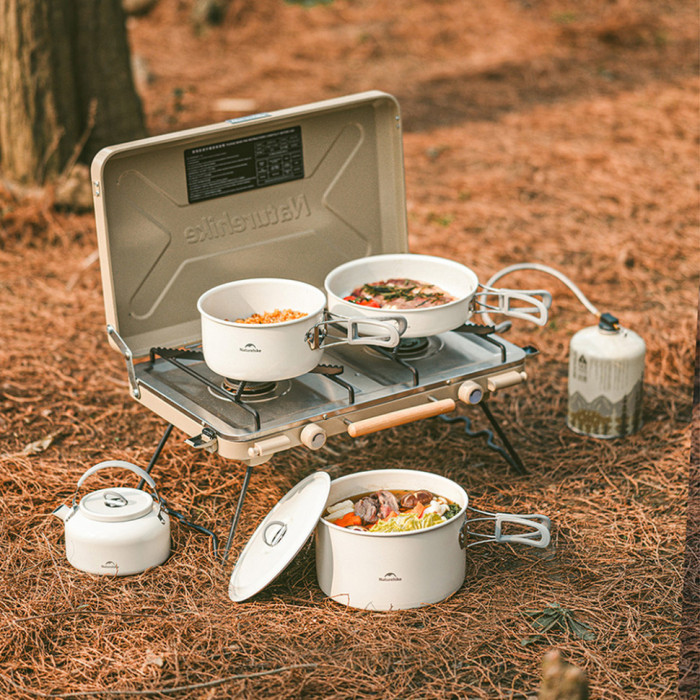 Сковорода Naturehike CNK2450CF013, 17.5 cm, aluminium, white (6927595711026)