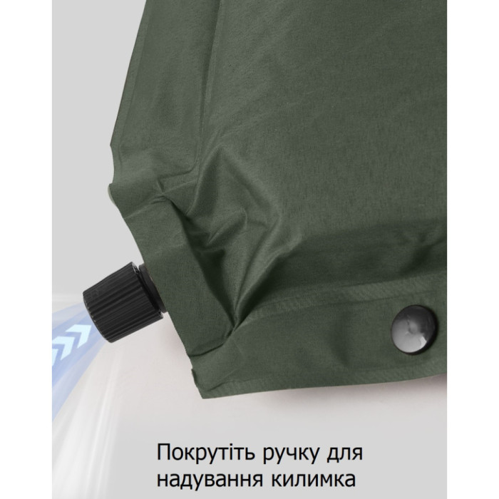 Самонадувний килимок Naturehike CNK2450WS020, 100 mm, Beige (6927595712719)