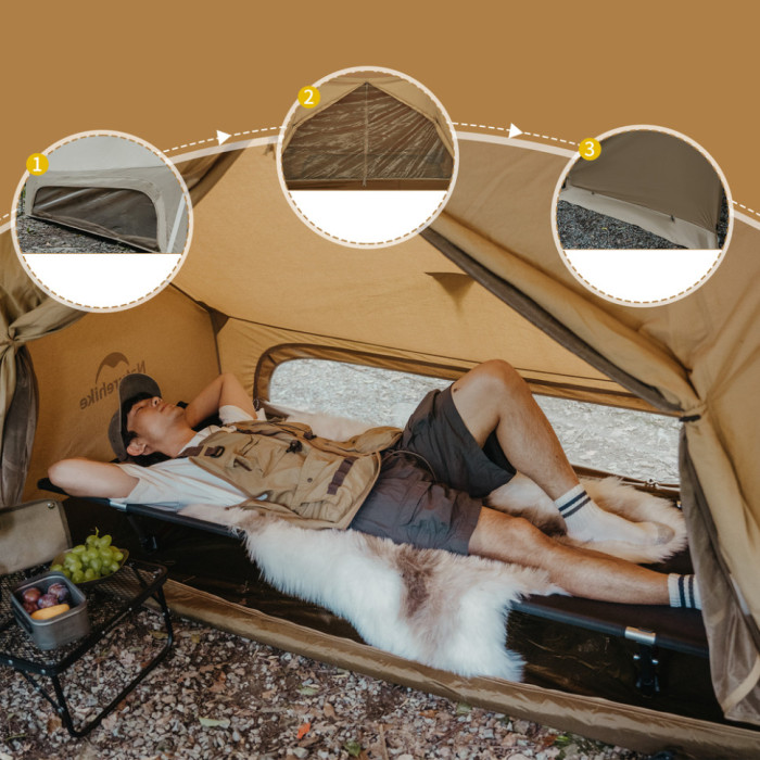 Палатка Naturehike CNK2450WS026, Brown (6927595713334)