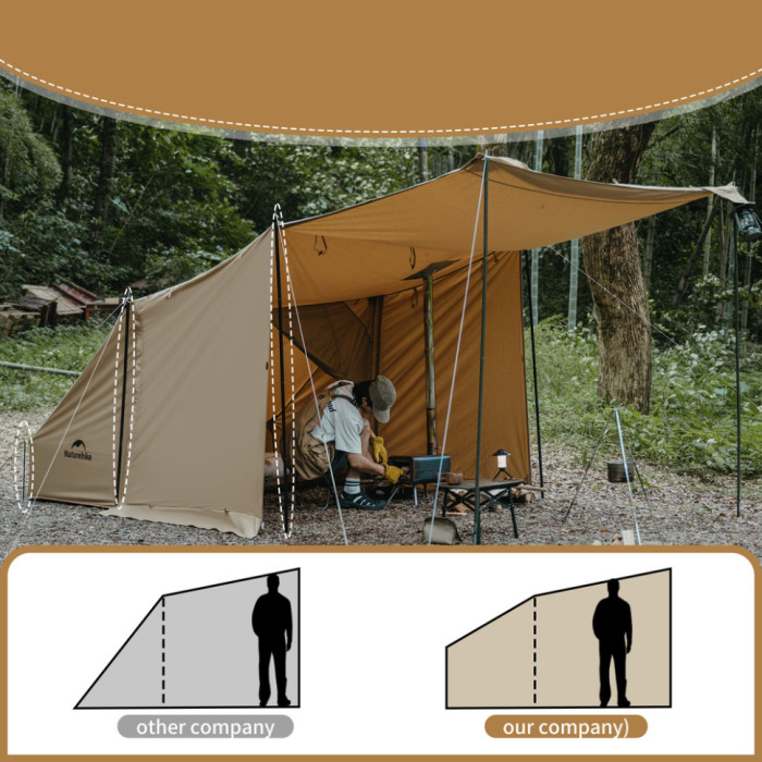 Палатка Naturehike CNK2450WS026, Brown (6927595713334)