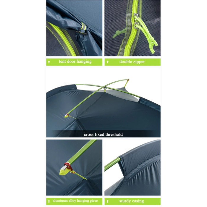 Намет Naturehike Tagar NH17T180-J, Dark Blue (6927595716182)