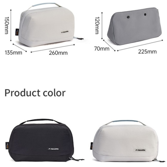 Косметичка Naturehike CNK2450XB019, Black (6927595736616)