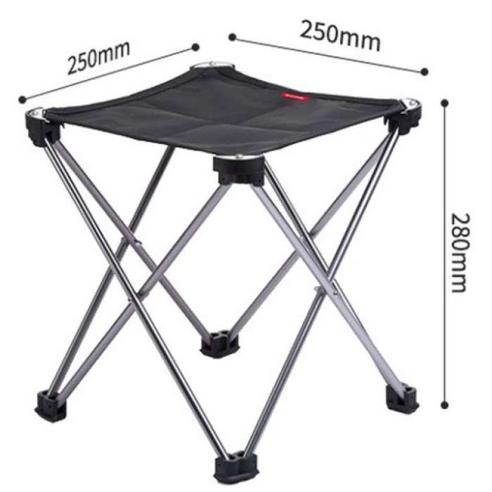 Стілець складаний Naturehike NH20JJ019, Black (6927595762950)